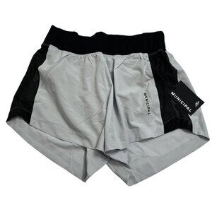 MUNICIPAL Daybreak Lined Shorts in Ice